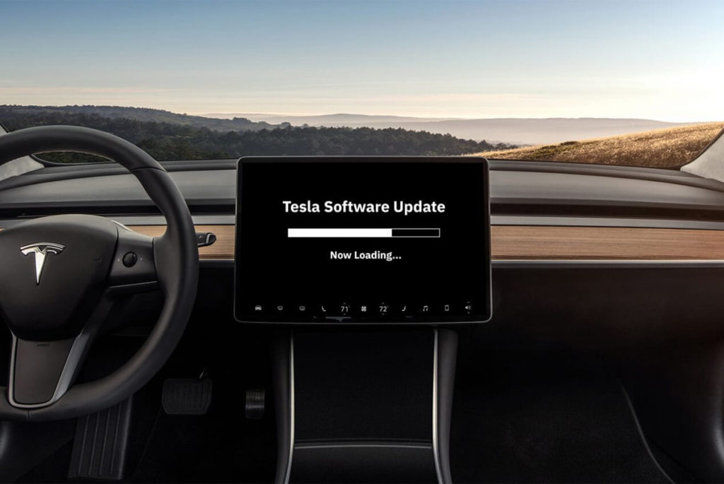 How do I reinstall a Tesla software update
