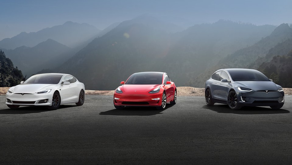 tesla colors