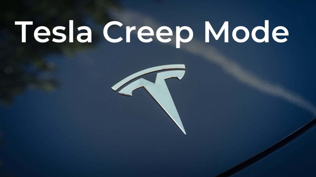 Tesla Creep Mode: how to Drive a Tesla with One Pedal