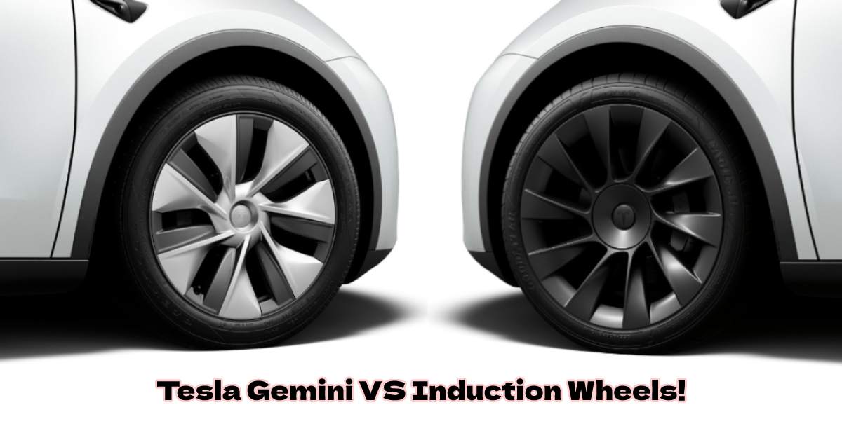 Tesla Gemini VS Induction Wheels